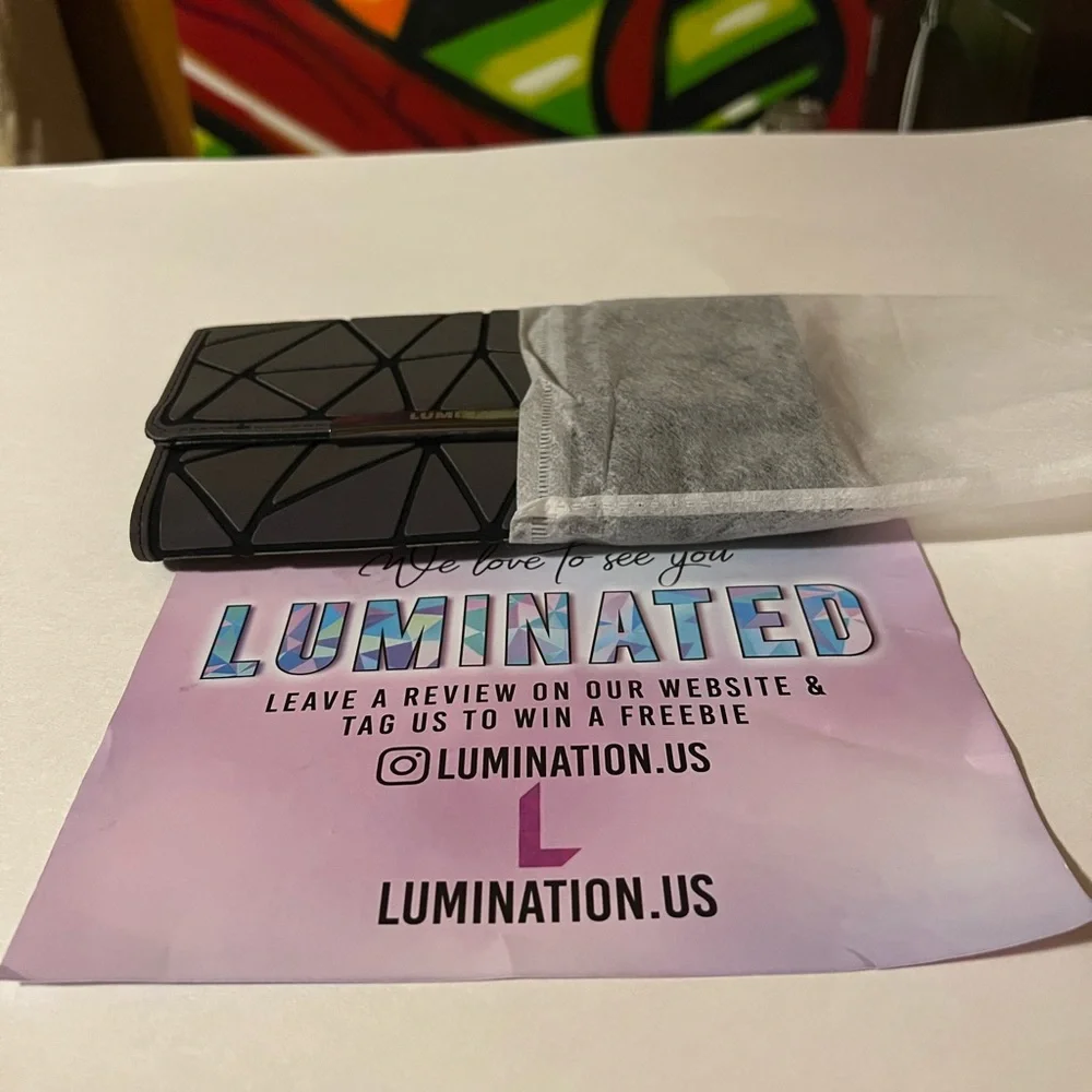COPY - NWT The Lumination Holographic Wallet brand new in bag with tags - Picture 6 of 8